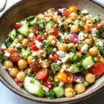 10-Minute Mediterranean Chickpea Salad