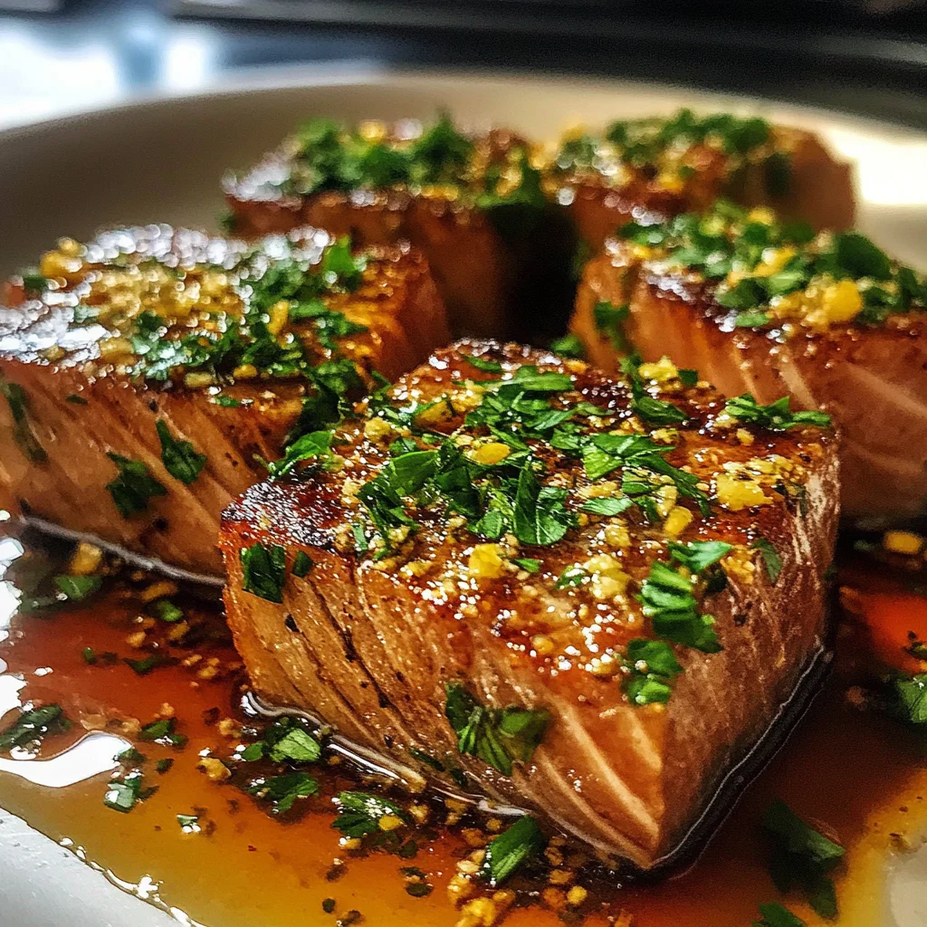 Amazing Garlic Butter Ahi Tuna: 5-Minute Pure Joy