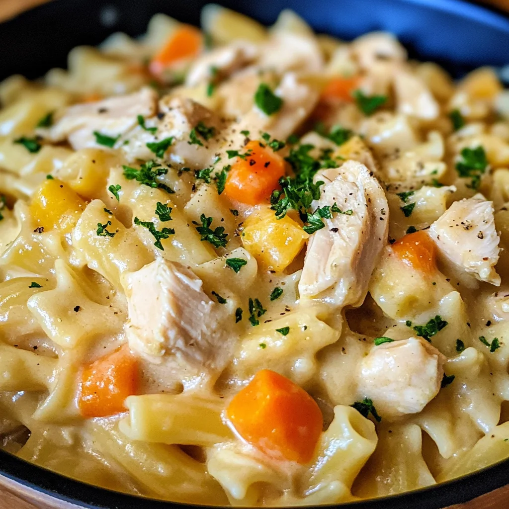 Creamy Chicken Pot Pie Pasta