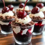 DLux Mini Dessert Cups – Black Forest Cake Recipe