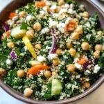 Kale Quinoa Salad - With Lemon Dressing
