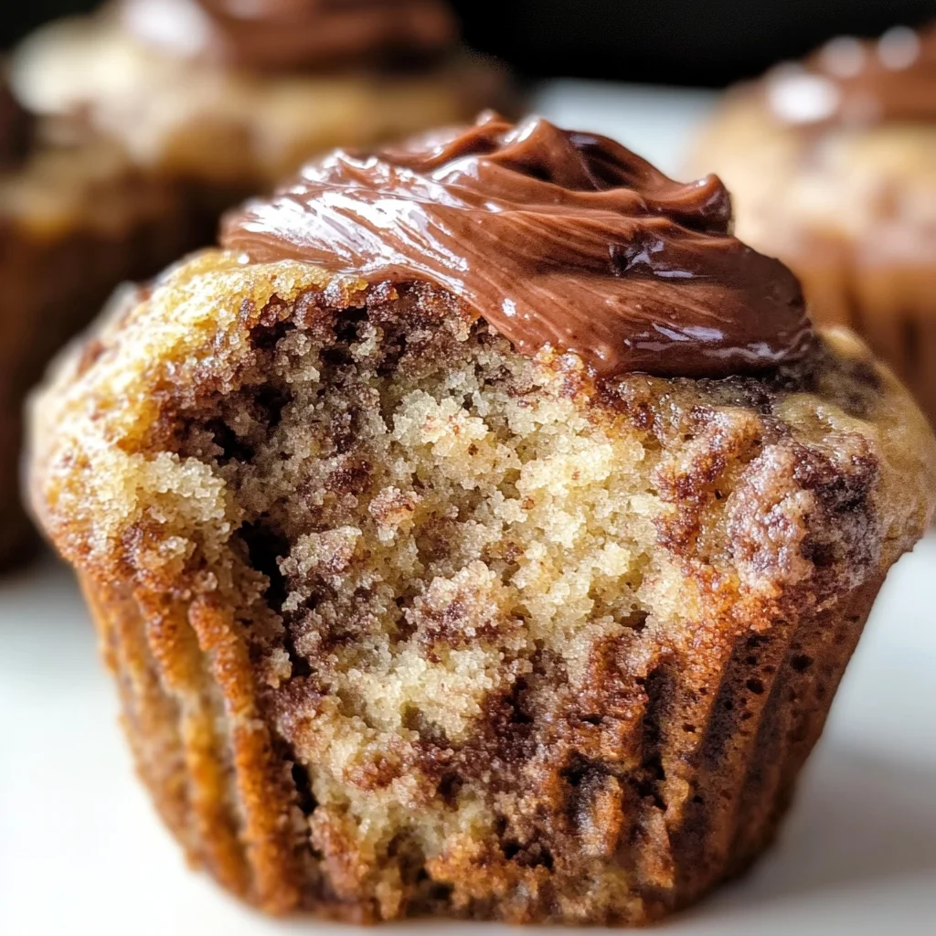 Nutella Banana Muffins
