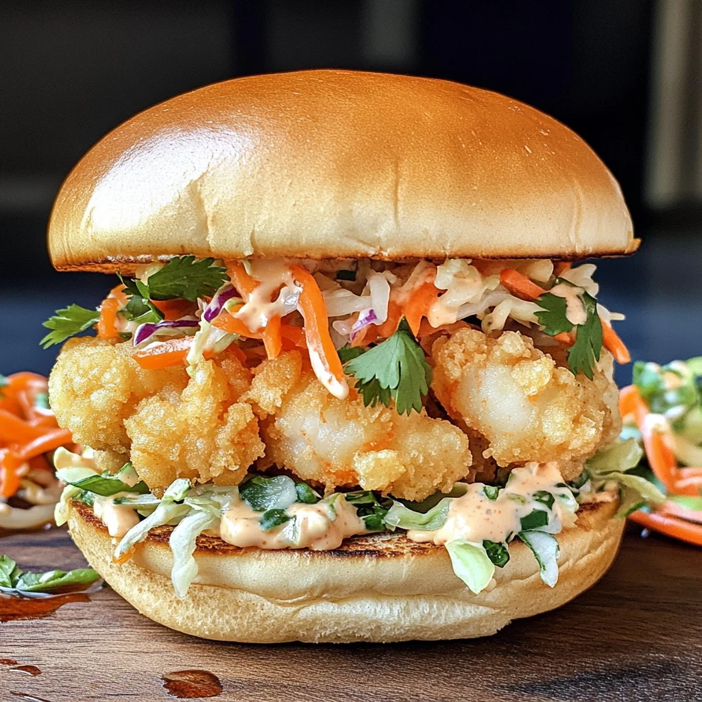 Shrimp Tempura Burger