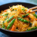 Spaghetti Squash Chow Mein