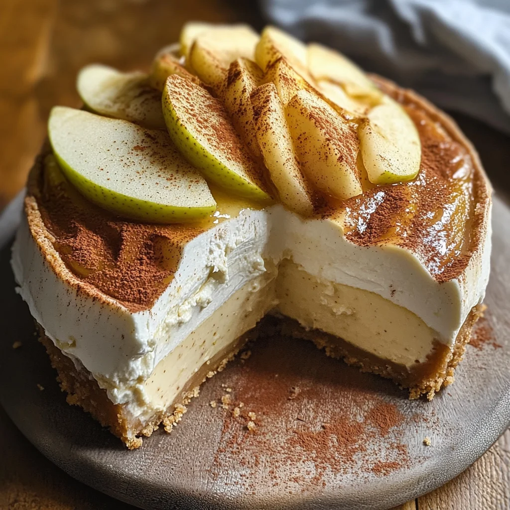Apple Cider Cheesecake
