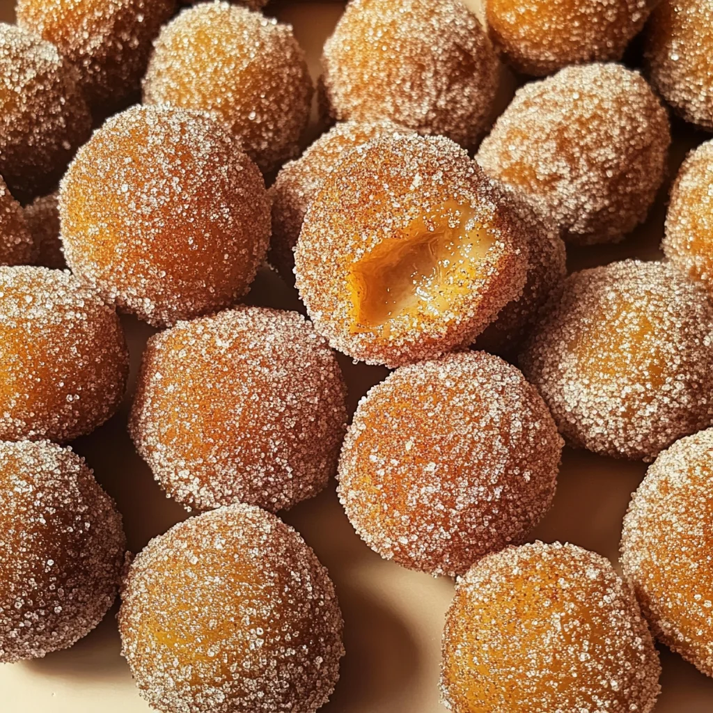 Apple Cider Doughnut Holes