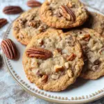 Bourbon Toffee Cookies