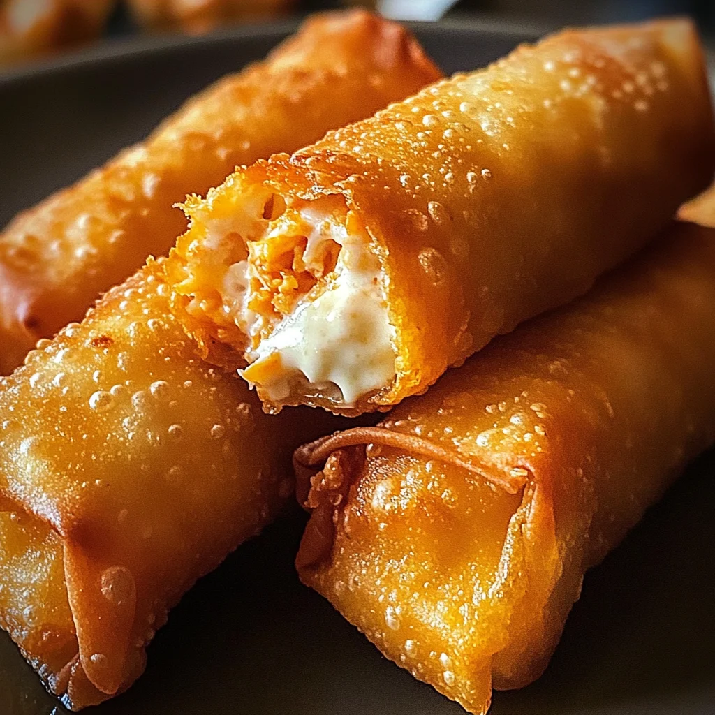 Buffalo Chicken Dip Egg Rolls: A Delicious & Easy Recipe