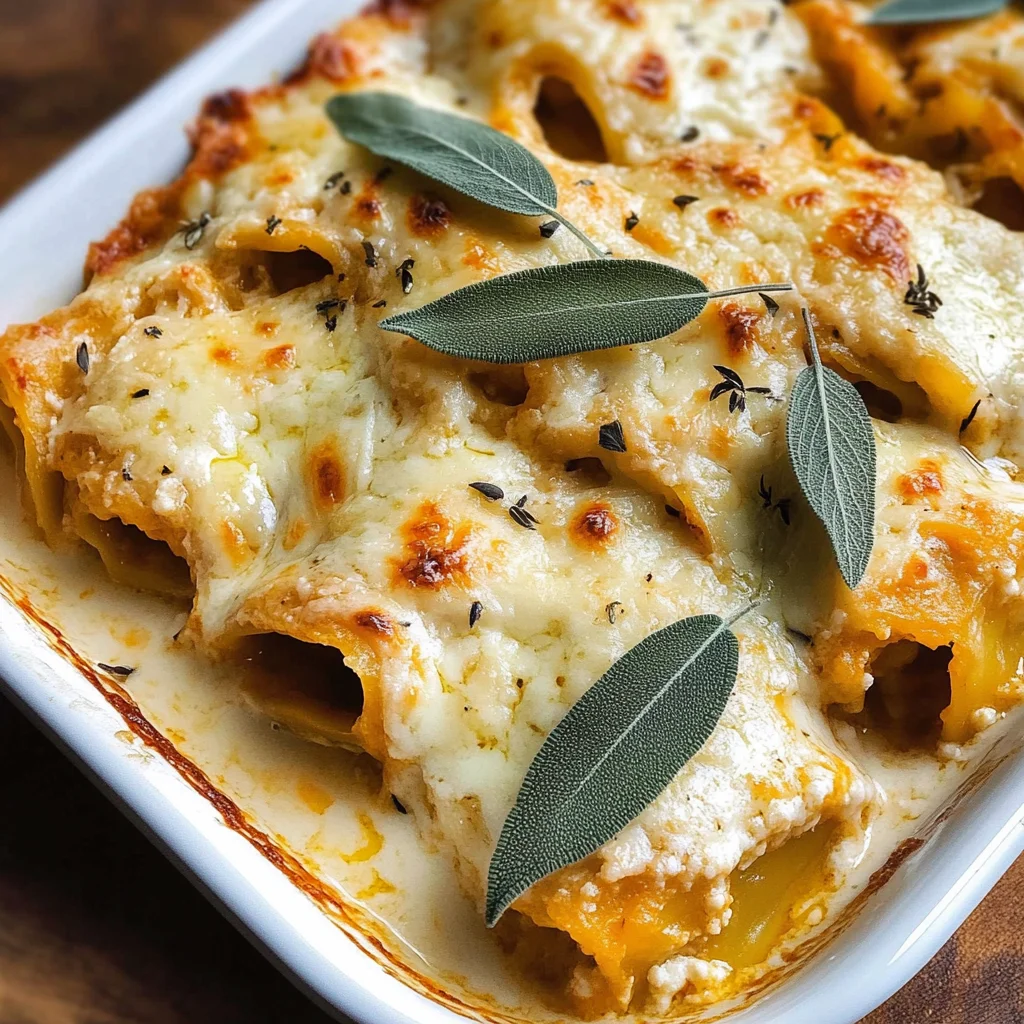 Butternut Squash Lasagna Roll Ups with Ricotta