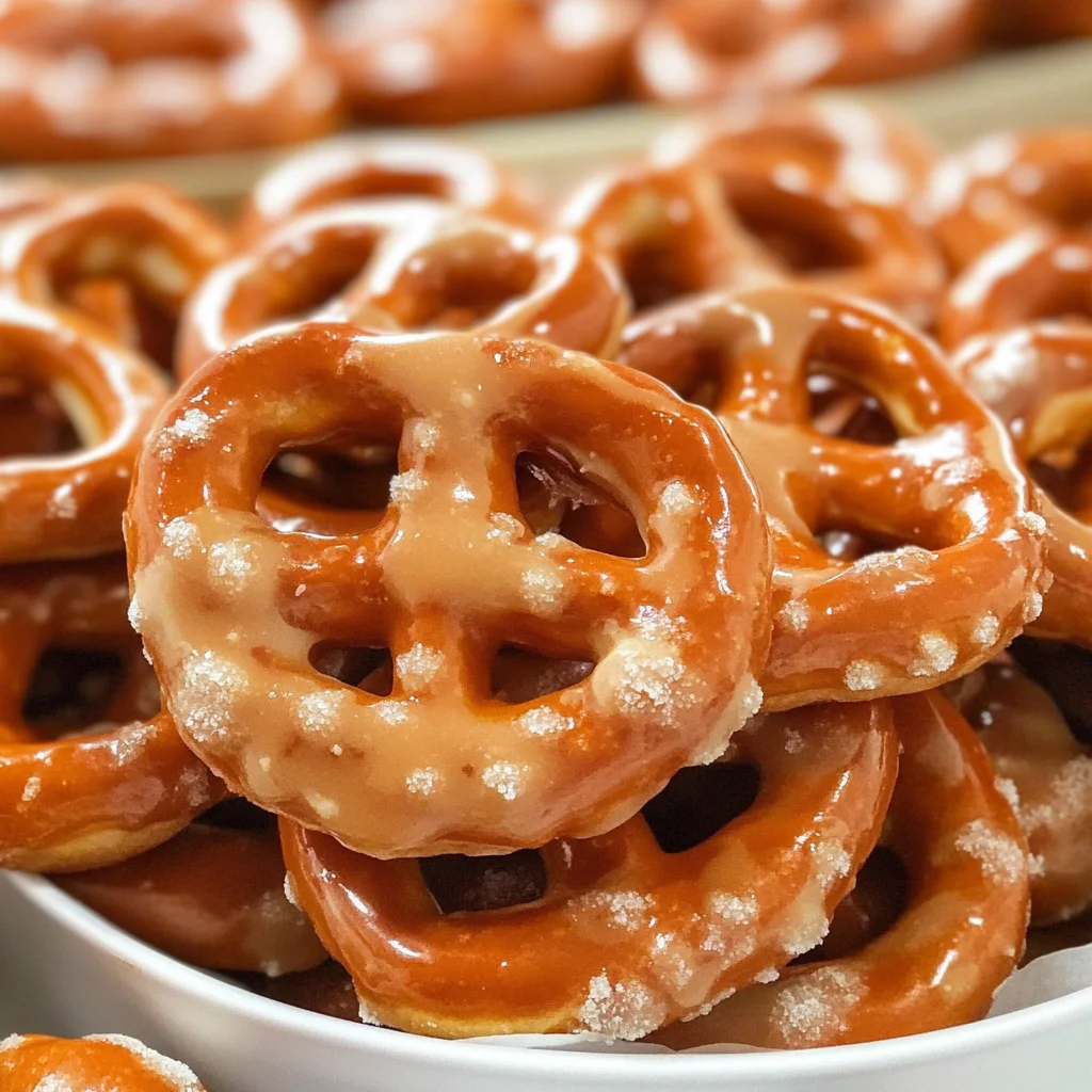 Caramel Pretzels