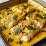 Coconut Curry Baked Cod