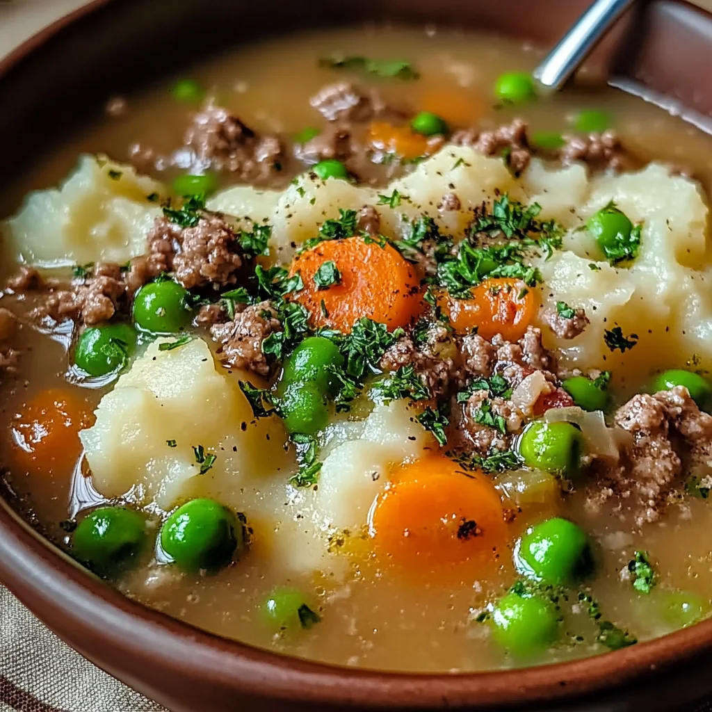 Comforting Shepherd's Pie Soup Recipe