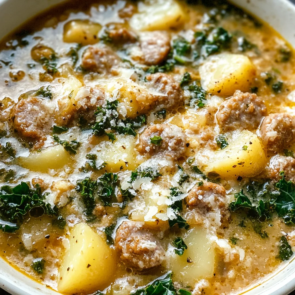 Cozy Italian Sausage and Potato Soup – Easy & Hearty!