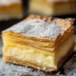 Creamy Vanilla Slice with Flaky Puff Pastry