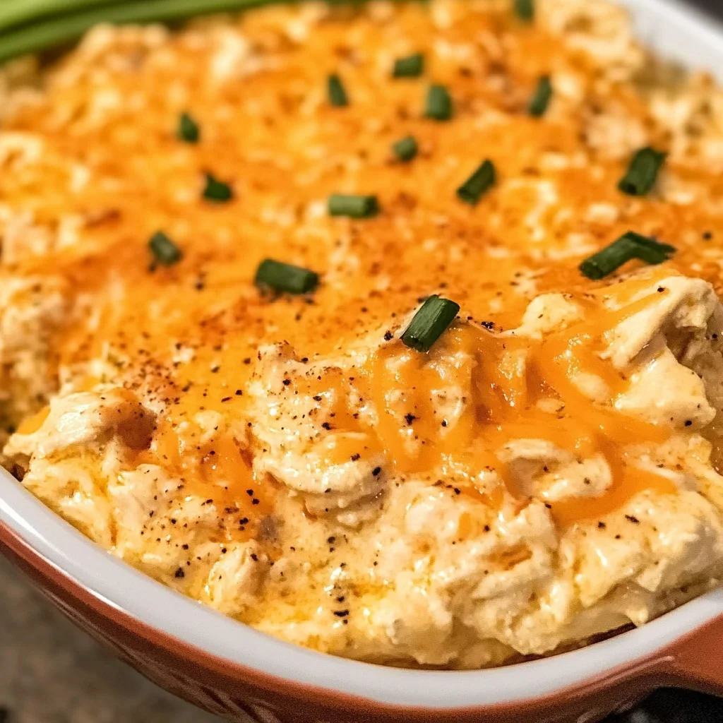 Crockpot Buffalo Chicken Dip Recipe