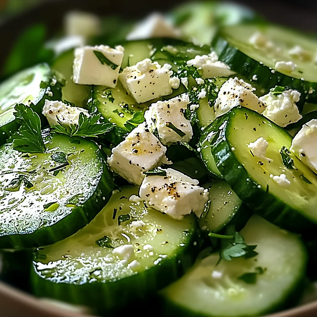 Cucumber Feta Salad