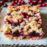 Delicious Cranberry Bars (Perfect for Christmas)