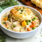 Easy Slow Cooker Chicken Pot Pie