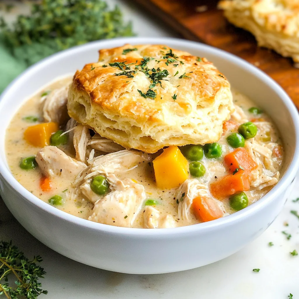 Easy Slow Cooker Chicken Pot Pie