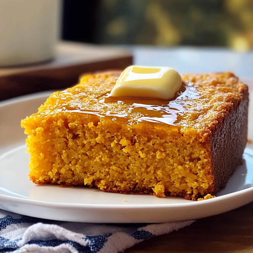 Easy Sweet Potato Cornbread Recipe
