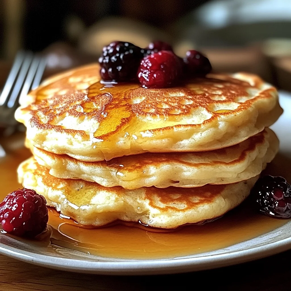 Flourless Cottage Cheese Pancakes