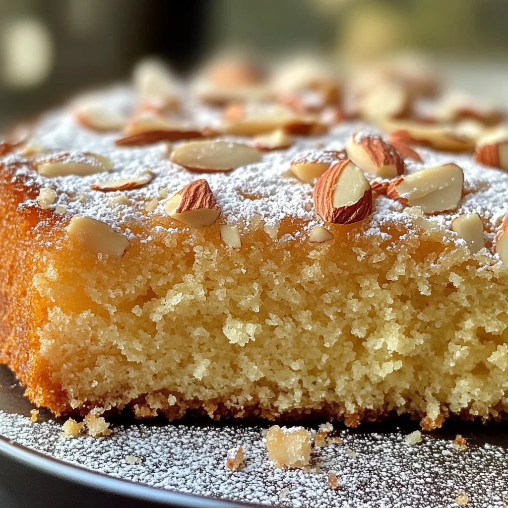 Greek Almond Cake (Amygdalopita) – Moist & Traditional Mediterranean Dessert