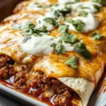 Ground Beef Enchiladas
