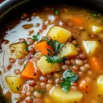 Hearty Lentil and Potato Soup