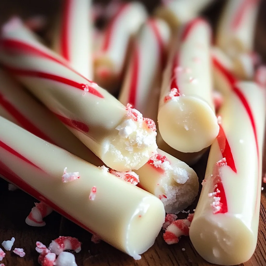 Homemade Christmas Peppermint Sticks
