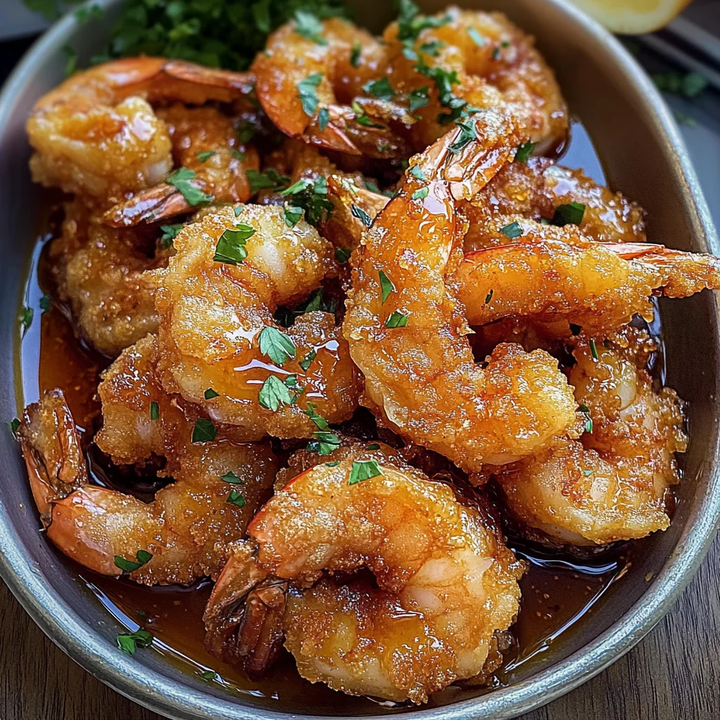 Hot Honey Fried Shrimp