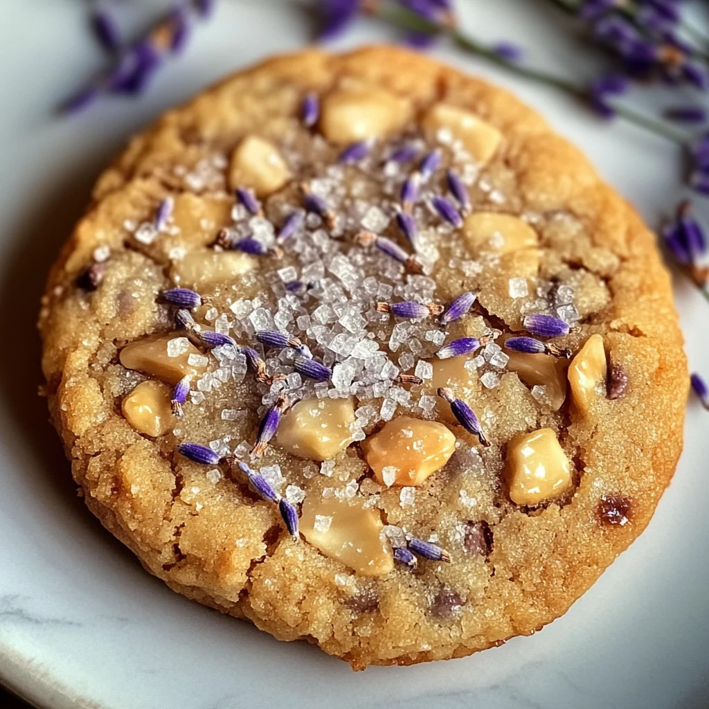 Lavender Honey Crunch Cookies
