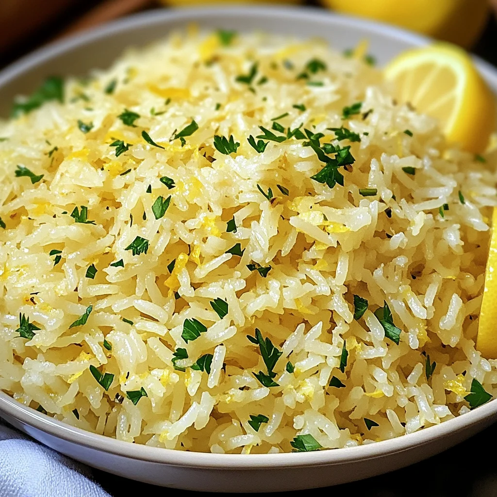 Lemon Rice
