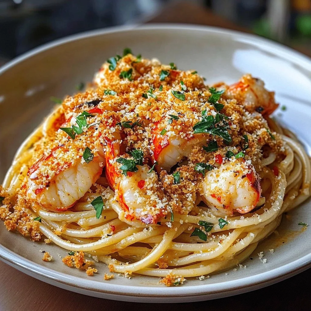 Lobster Spaghetti with Chili Breadcrumbs: An Incredible 7-Step Gourmet Delight