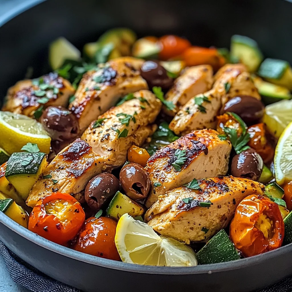 Mediterranean Chicken Skillet: An Amazing Ultimate Recipe