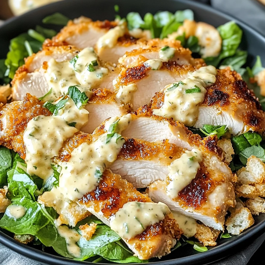 Melt In Your Mouth Caesar Chicken