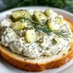 Mouthwatering Dill Pickle Cream Cheese