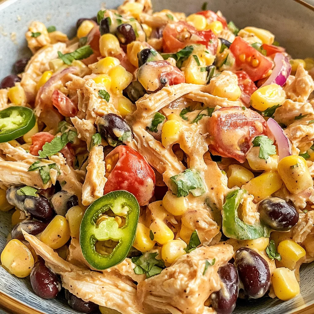 Quick Southwest Chicken Salad