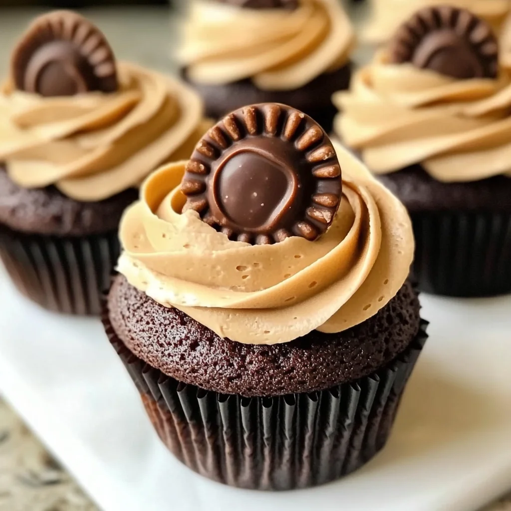 Reese's peanut butter cup cupcakes Recipes