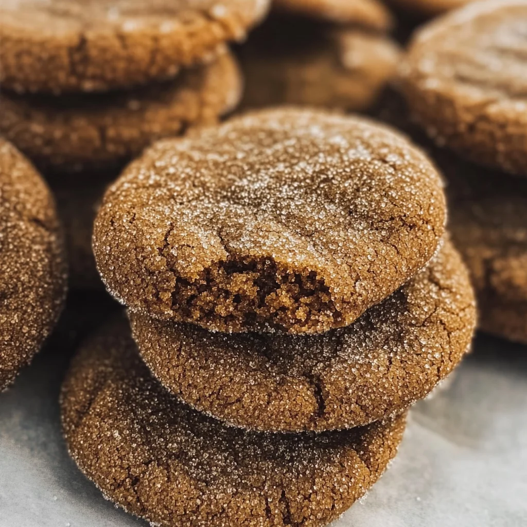 Super Soft Molasses Cookies