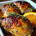 Sweet and Savory Roasted Orange Chicken