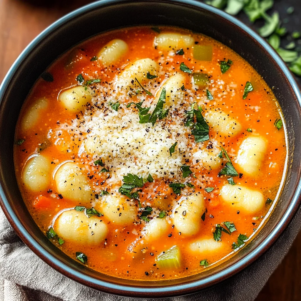 Tomato Gnocchi Soup