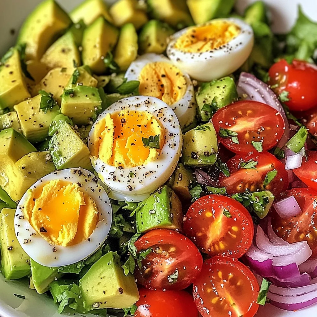 Avocado Egg Salad Bowl