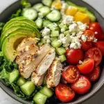 Avocado & Chicken Chopped Salad