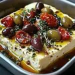 Baked Feta with Olives & Sun-Dried Tomatoes: An Incredible 5-Star Recipe