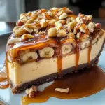 Banana Caramel Nut Cheesecake Recipe - Easy & Tasty
