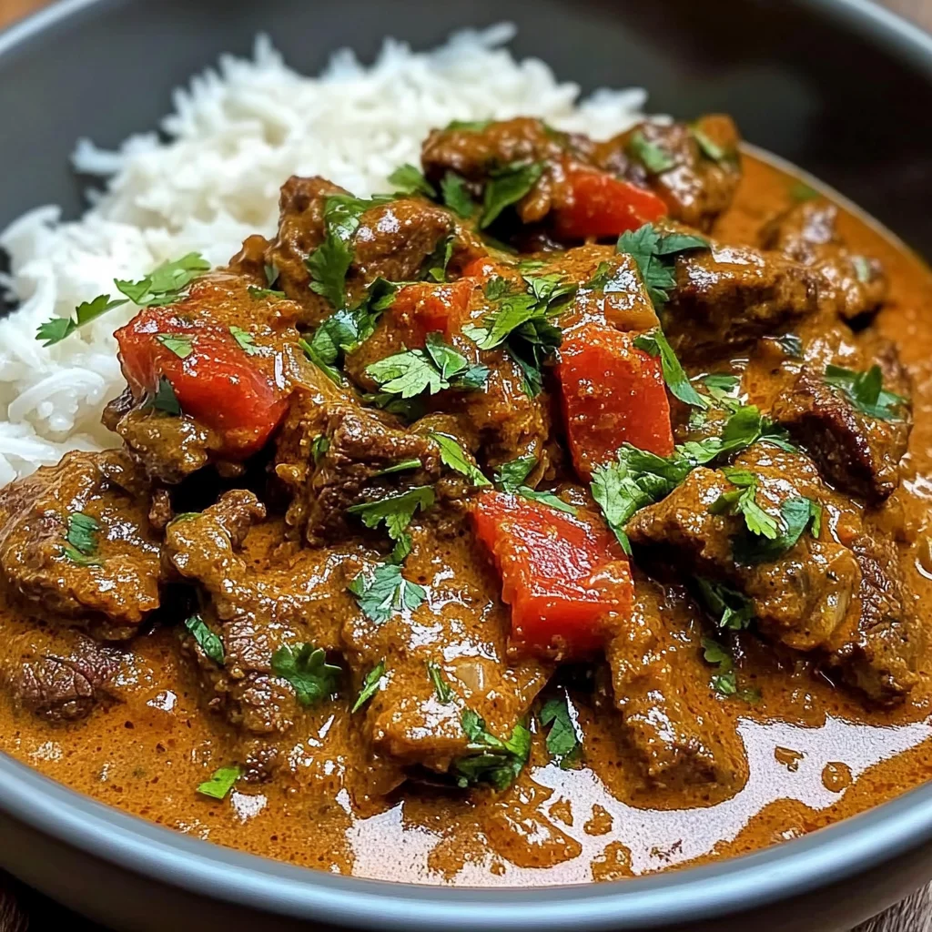 Beef Curry with Spiced Coconut Milk Recipe