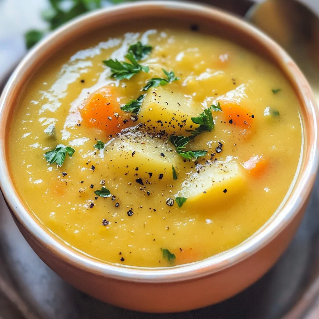 Carrot potato soup