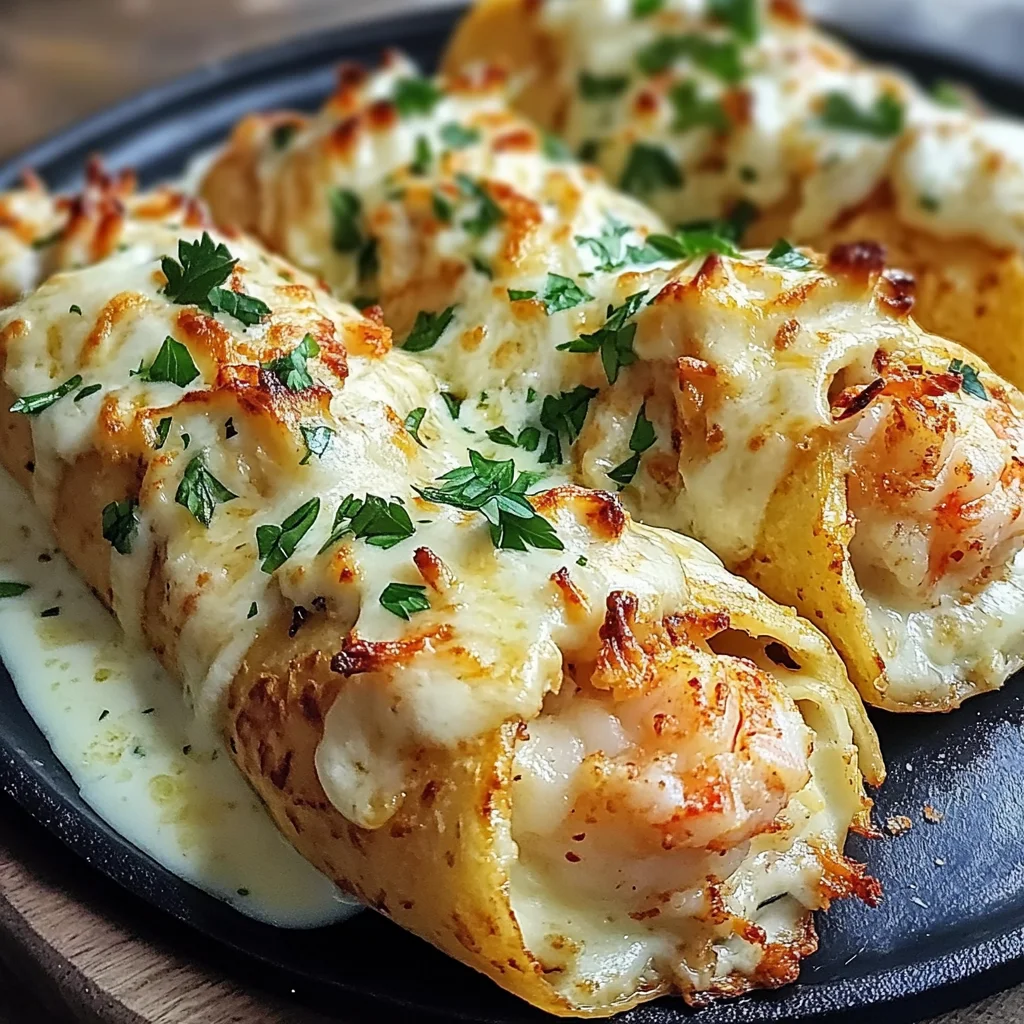Cheesy Seafood Tortilla Bombs Recipe