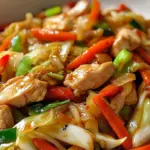 Chinese Chicken Cabbage Stir-Fry