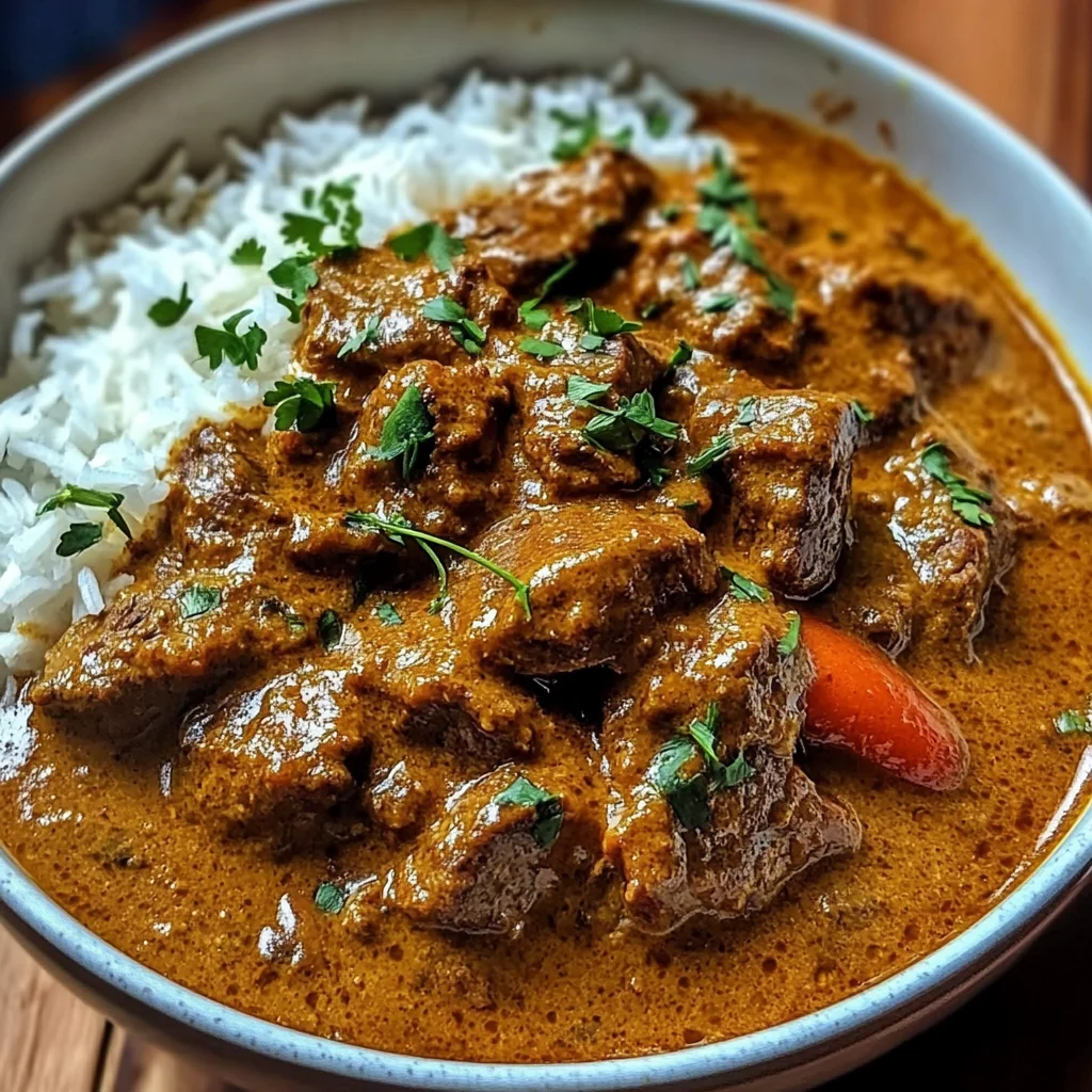 Coconut Milk Beef Curry Recipe